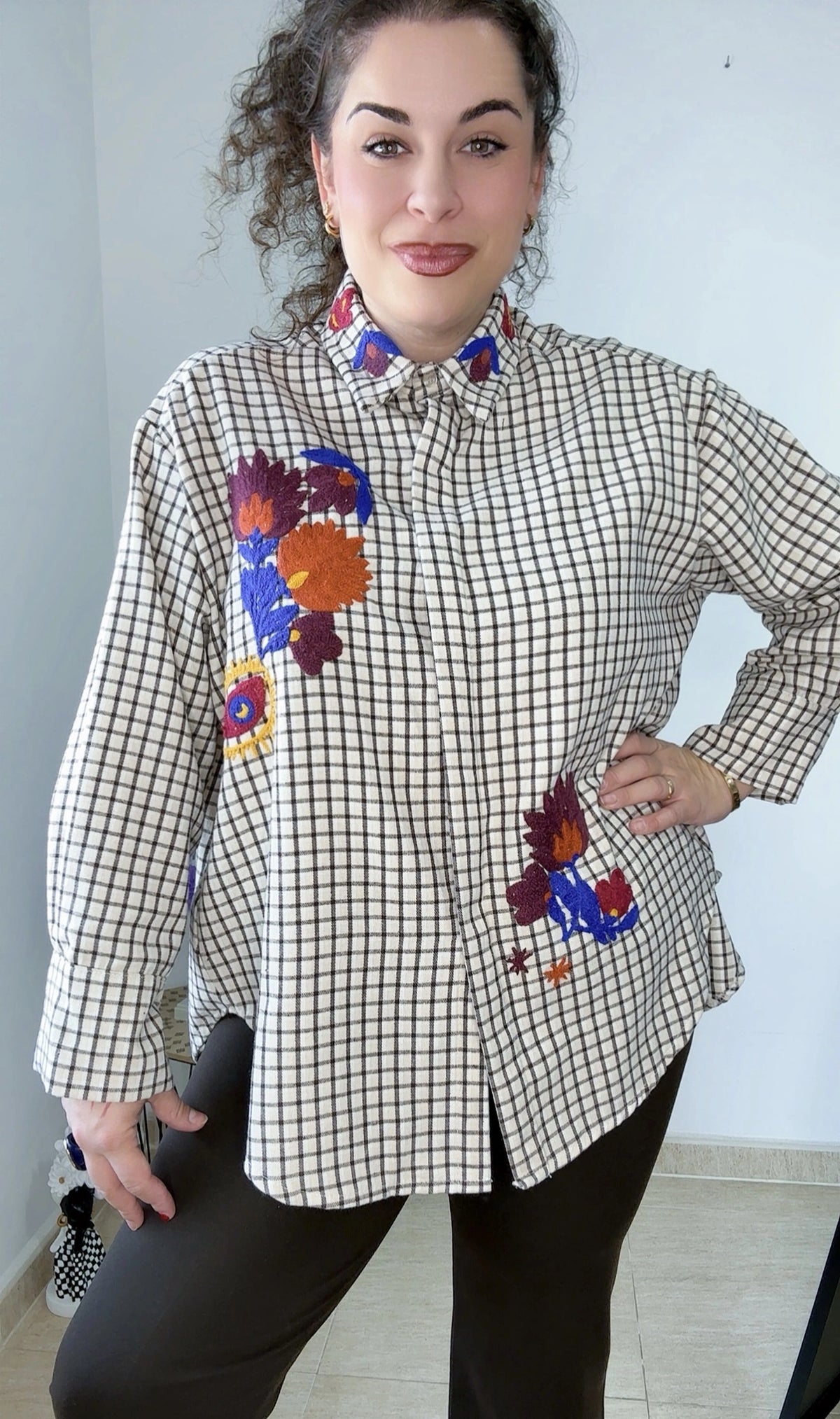 Camisa BORDADOS