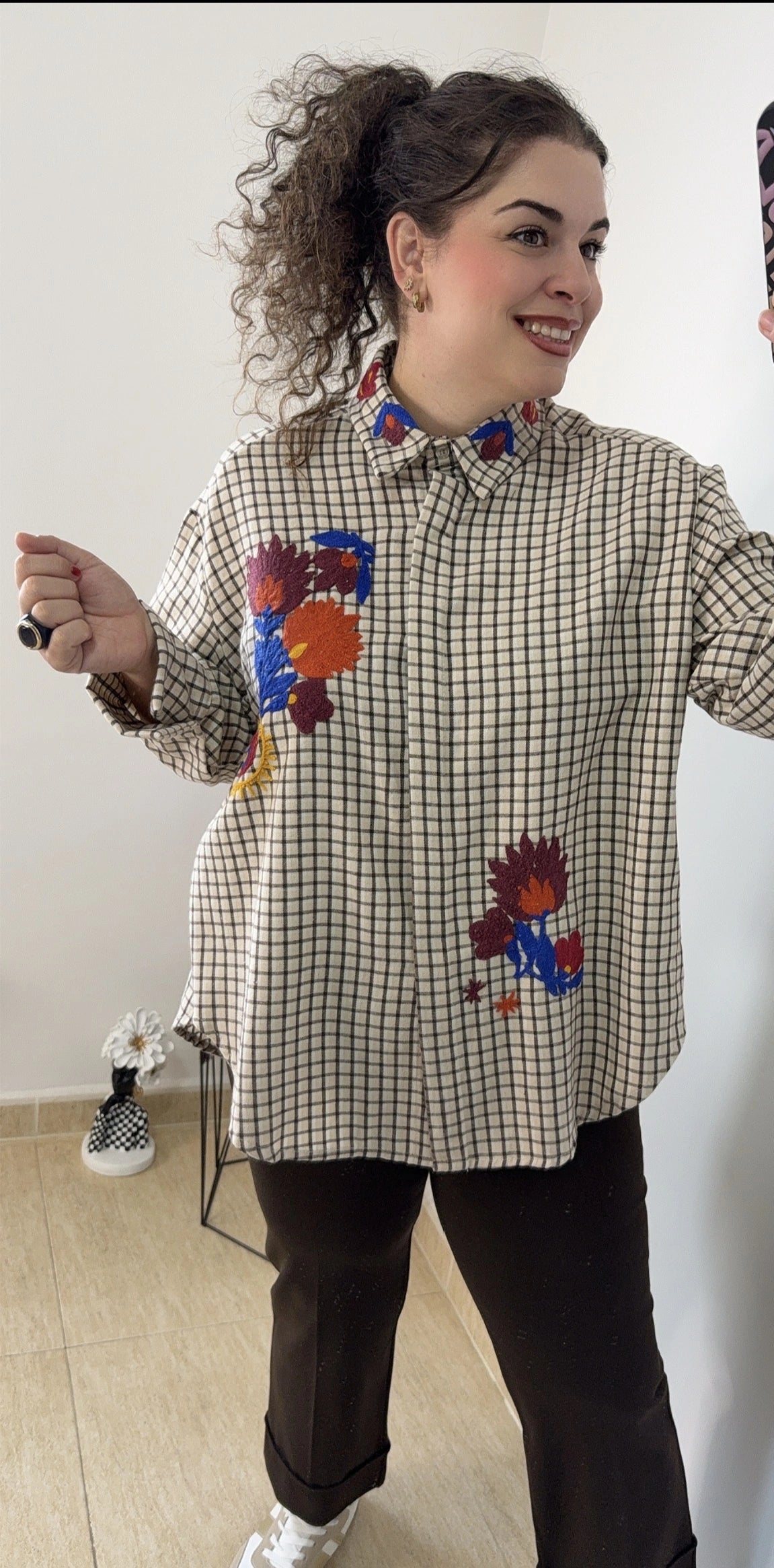 Camisa BORDADOS