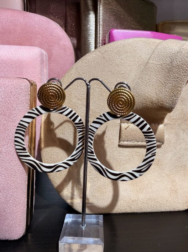 Pendientes cebra